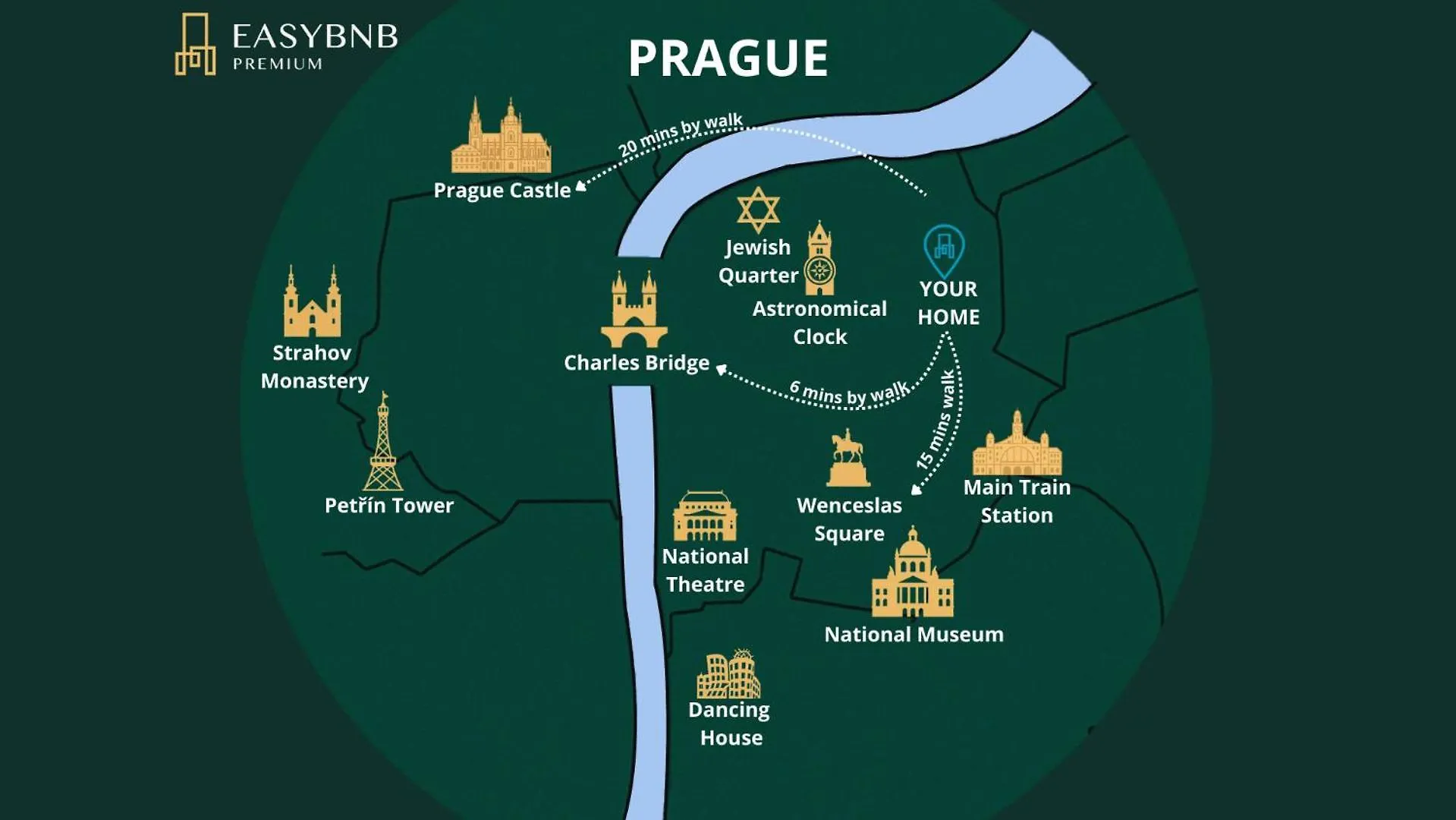 Smart & Luxury Old Town Apartment Prag